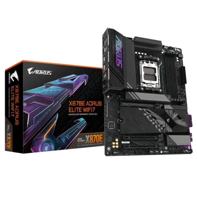 GIGABYTE X870E AORUS ELITE WIFI7 DDR5 AMD AM5 ATX Motherboard